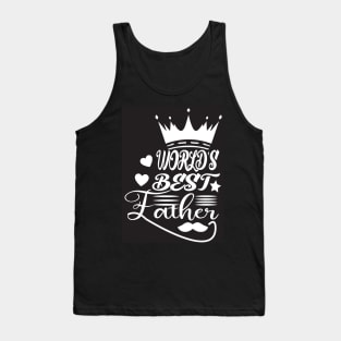 World's Best Father's Day Tank Top